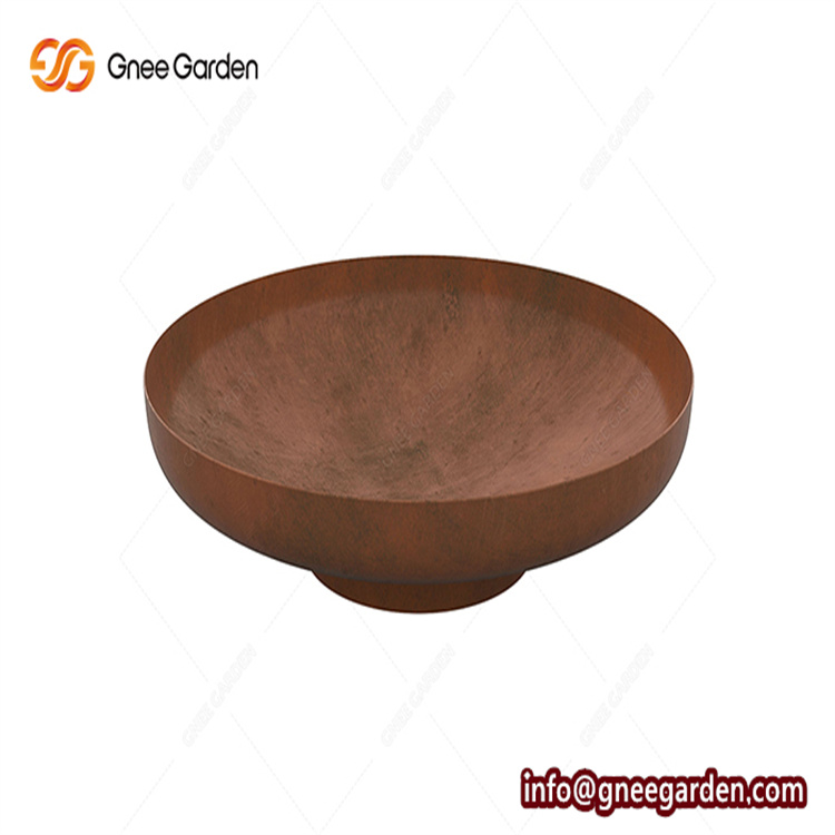 Customize Outdoor Fire Pit Table Corten Steel Round Fire Pit