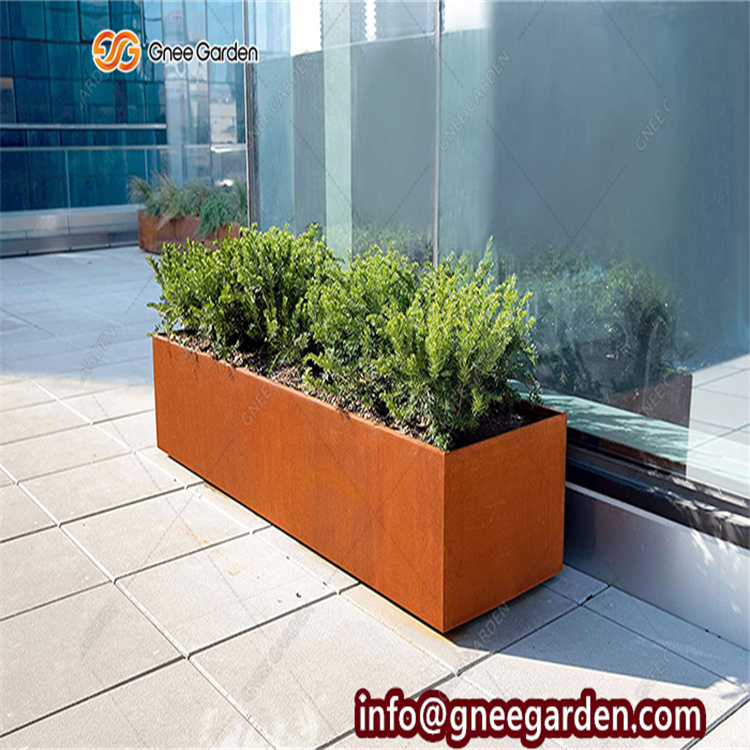 Eco Friendly Decorative Garden Large Pots Planters Customized Logo Style Modern