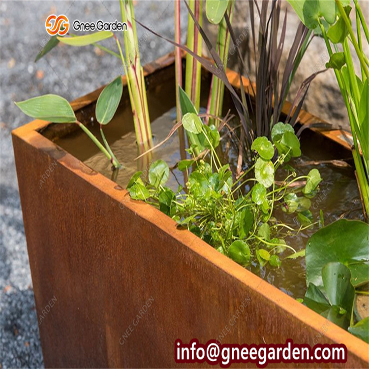 Weather Resistant Steel Plate Treatment – Garden Greenhouse Flower Box – Small Garden Greenhouse