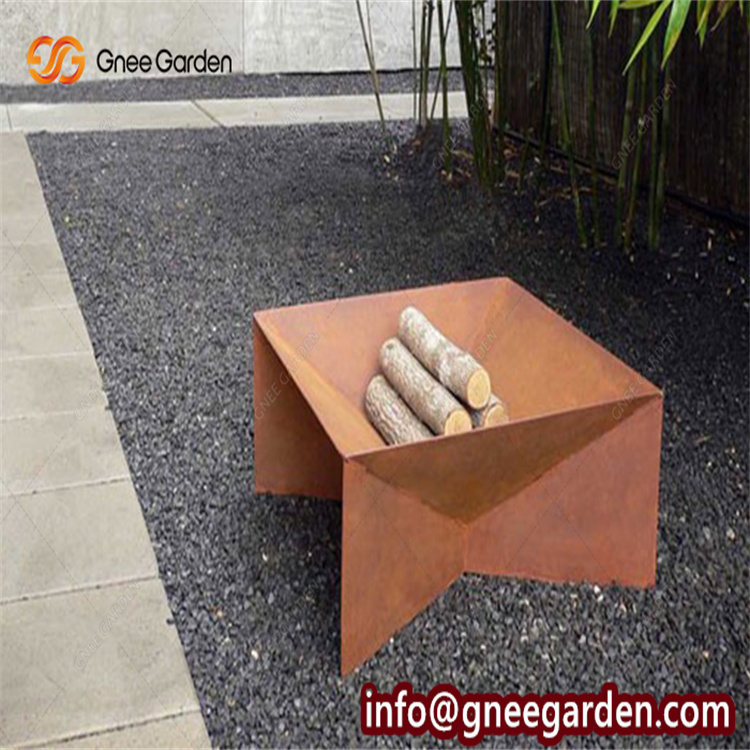 Large Outdoor Fire Pits Outdoor Fire Fire Pit Square