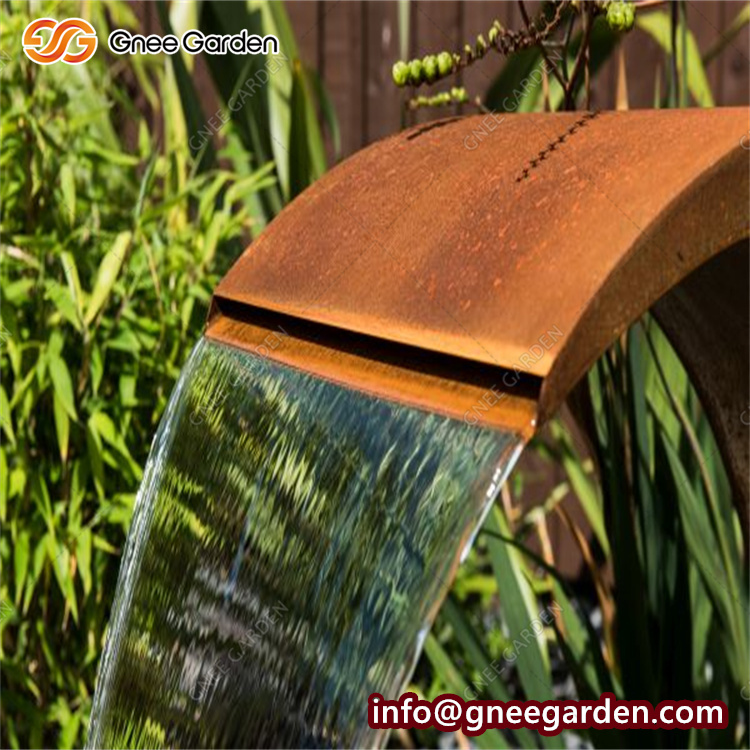 Swimming Pool Stainless Steel Water Fountains For Decoration Outdoor Fountain Modern