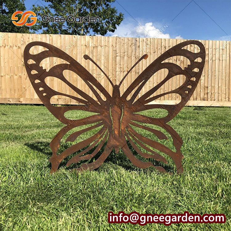 Wall Art Rustic Metal Wall Art Metal Butterfly Wall Decor Farmhouse Butterfly Decor