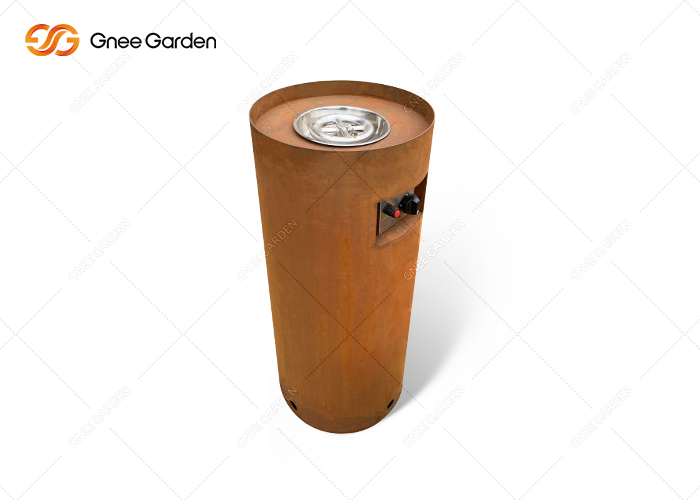 Corten Gas Firepit Gas Patio Heater