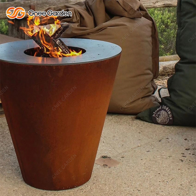 Bbq Fire Pit Bowl Charcoal Rotating Bbq