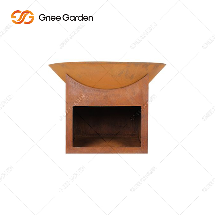 Good Technology Wooden Burning Fire Pit