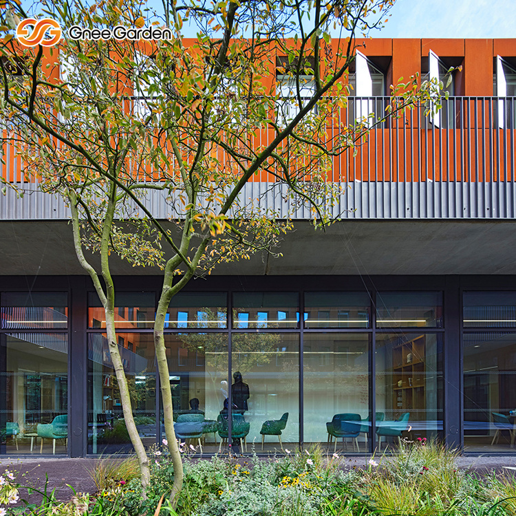 Weathering Steel Cladding Exterior Wall