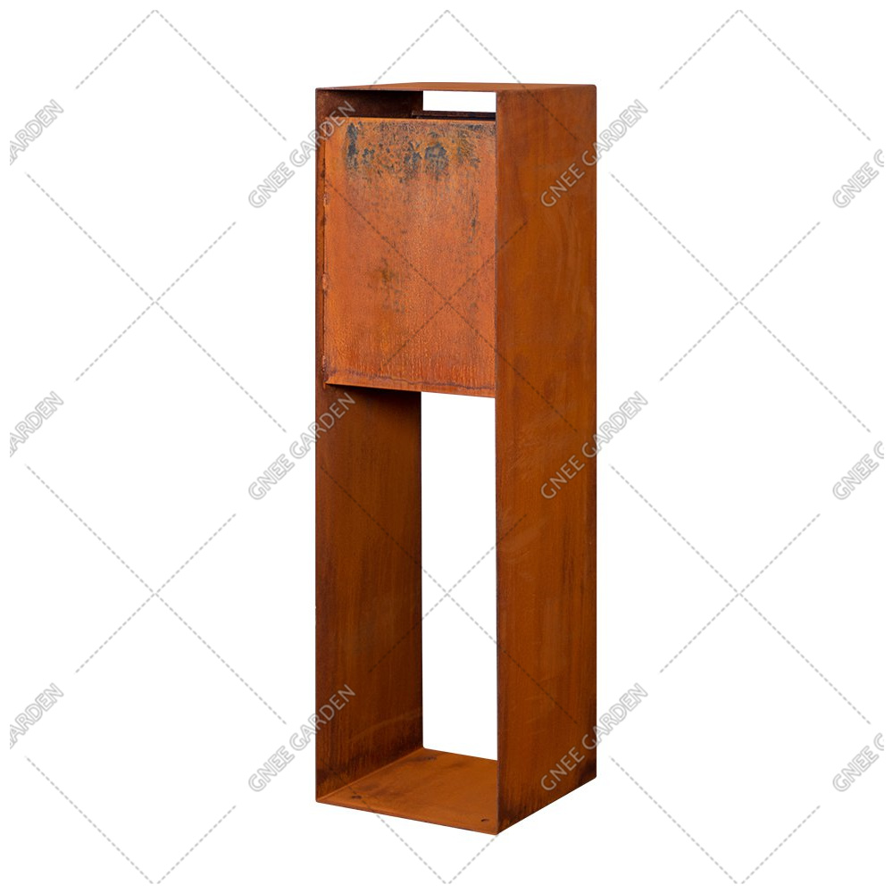 Wholesale Letter Box Outdoor Post Box Wall Mount Mailbox Cabinet Modern Design with newspaper holder