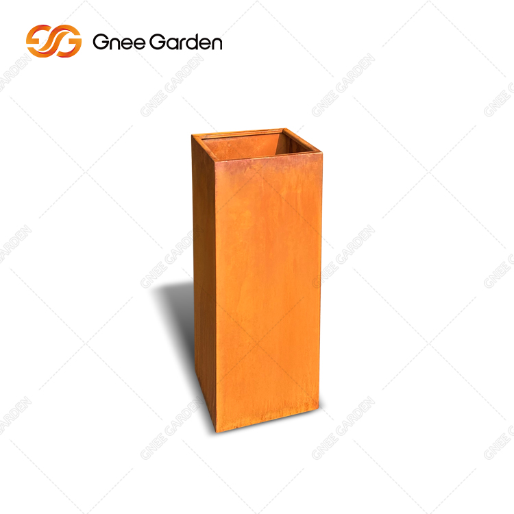 Modern Corten Garden Pot