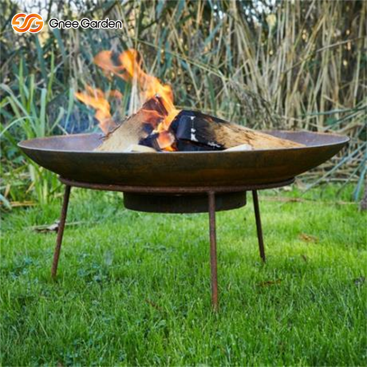 Corten Fire Pit Camping Outdoor