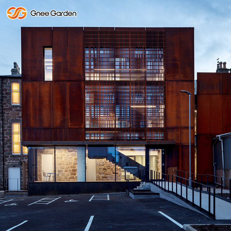 Corten Steel Cladding Project