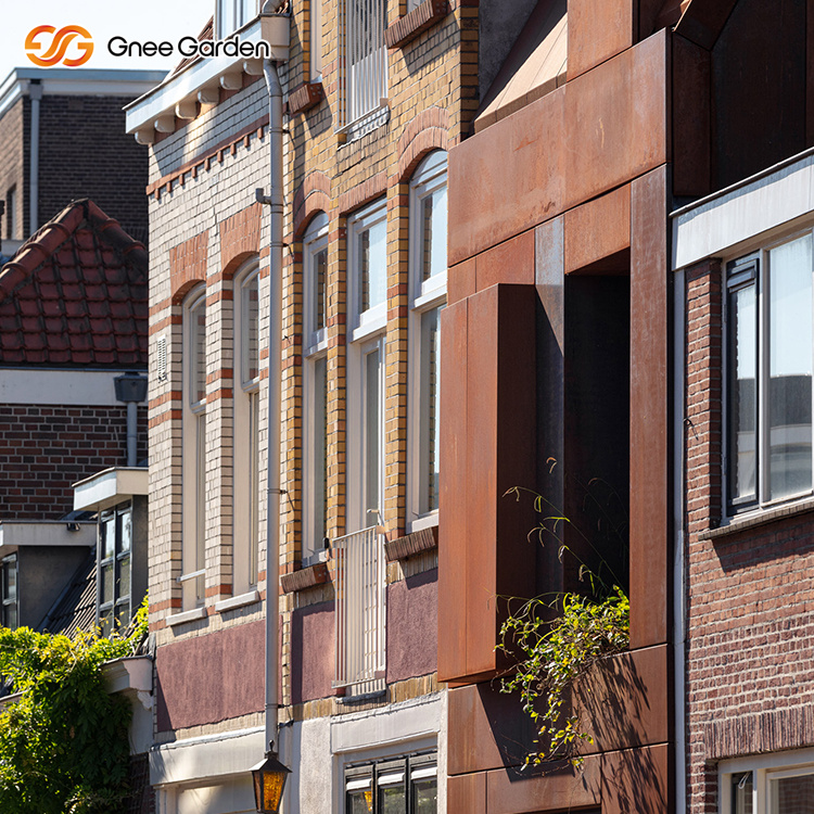 Corten Steel Roofing Project