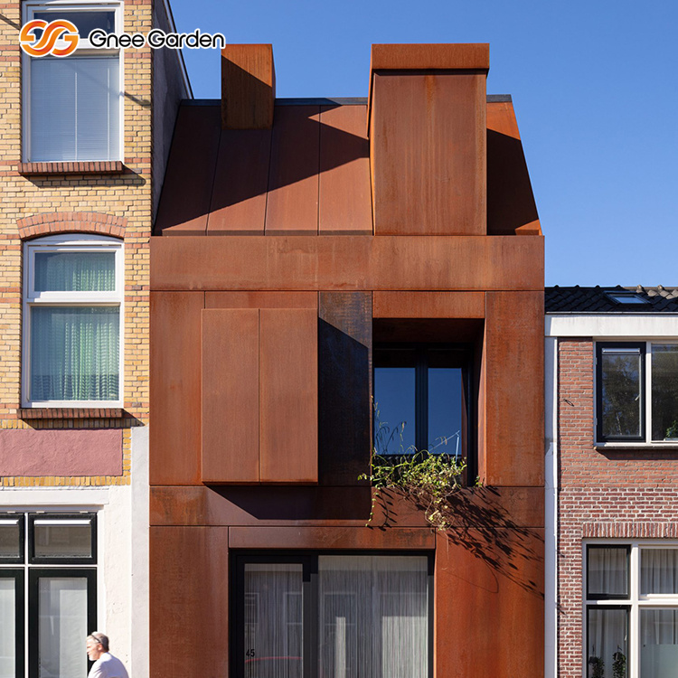 Corten Steel Cladding Panels