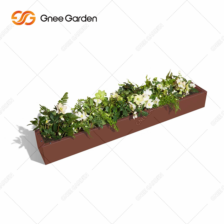 Corten Big Garden Box Planters