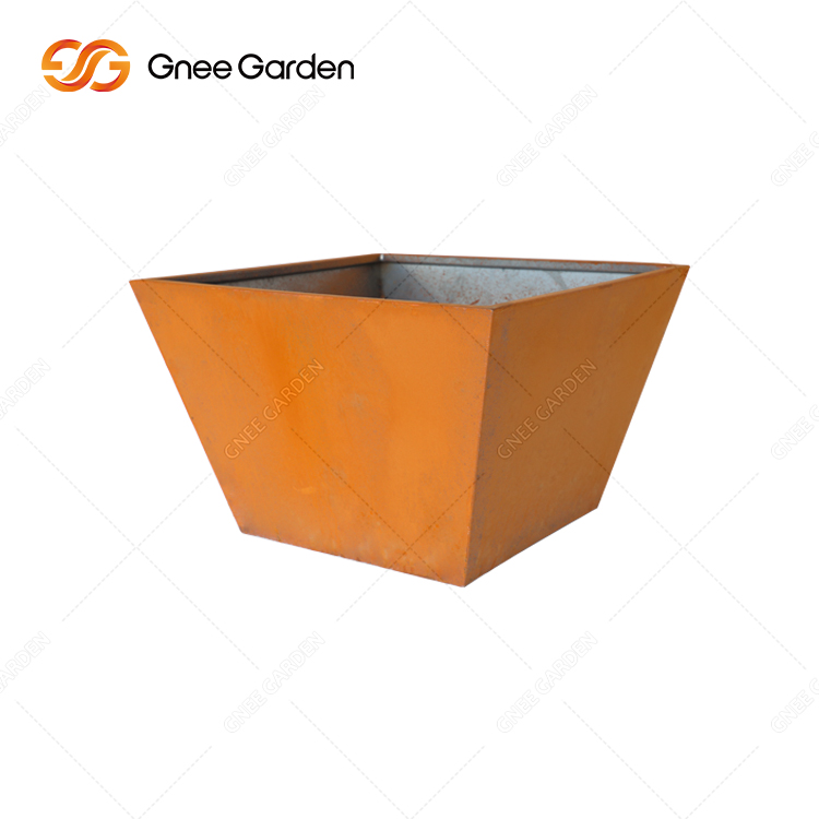 Metallic Series Corten Steel Planter