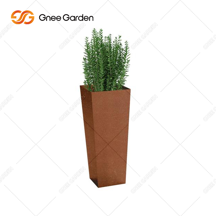 Landscape Corten Steel Plant Pots