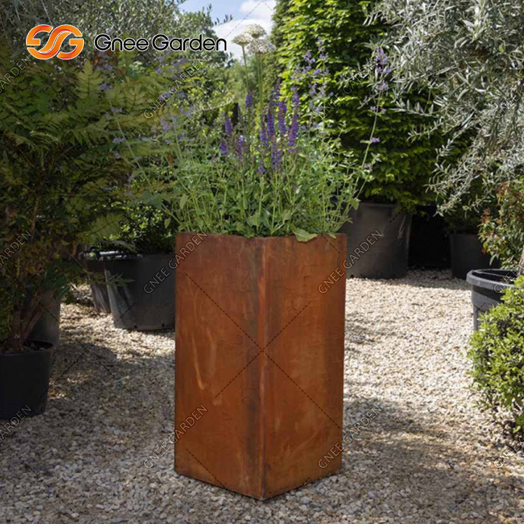 Garden Decoration Furniture Corten Planter