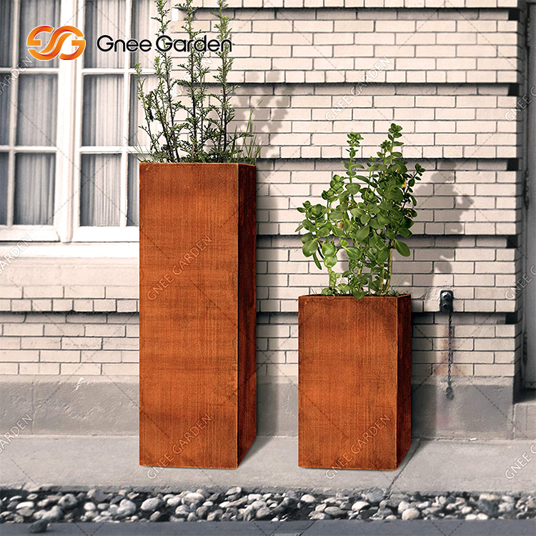 Strong And Durable Corten Planters