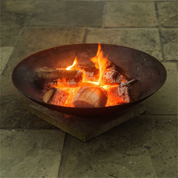 Corten Steel Portable Campfire Fire Pit