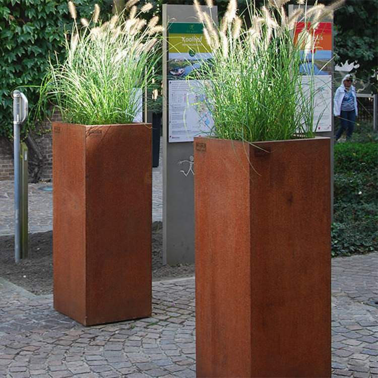 Durable Outdoor Corten Planters