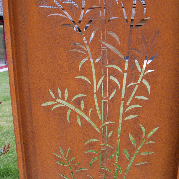 Architectural Weathering Steel Screen