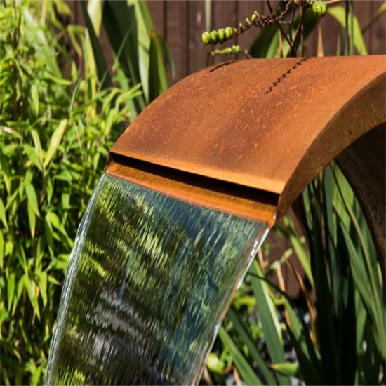 Water Feature Landscape Corten Steel