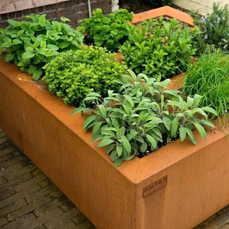 Corten Steel Landscape Planter