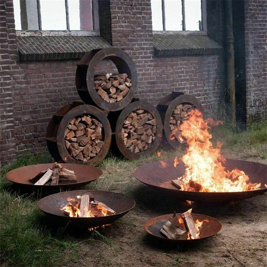 Corten Steel Outdoor Fire Bowl