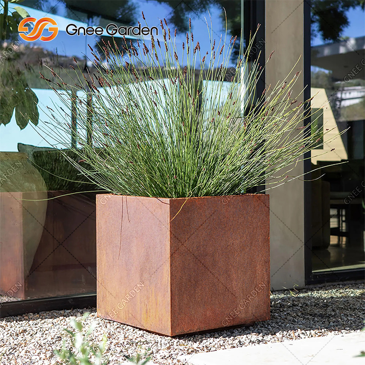 Corten Steel Landscape Planters